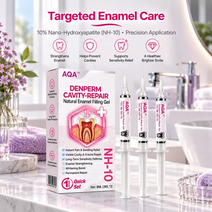 AQA® 🏆DenPerm Cavity-Repair Natural Enamel Filling Gel