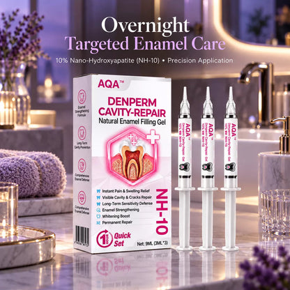 AQA® 🏆DenPerm Cavity-Repair Natural Enamel Filling Gel