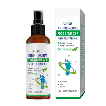 Umex® Tea Tree Foot Spray – 7-Day Foot Care for Fungus & Odor