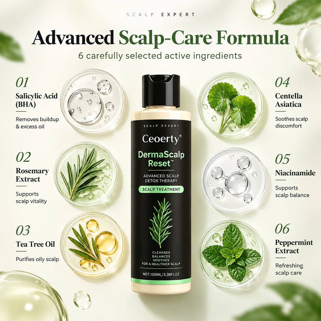 Ceoerty® DermaScalp Reset Advanced Scalp Detox Therapy
