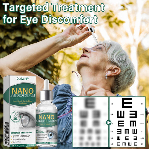 👩‍⚕️Ourlyard® Nano Eye Drops Serum ✅FDA Approved(Suitable for presbyopia, dry eye syndrome, glaucoma, and cataracts) 🌷