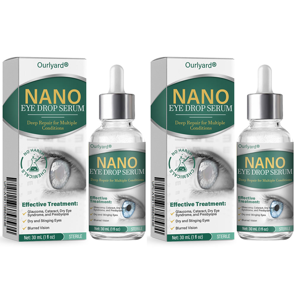 👩‍⚕️Ourlyard® Nano Eye Drops Serum ✅FDA Approved(Suitable for presbyopia, dry eye syndrome, glaucoma, and cataracts) 🌷