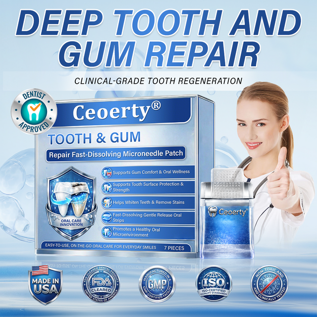 Ceoerty Tooth and Gum Repair Microneedle Patch